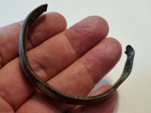 Roman thick bronze bracelet