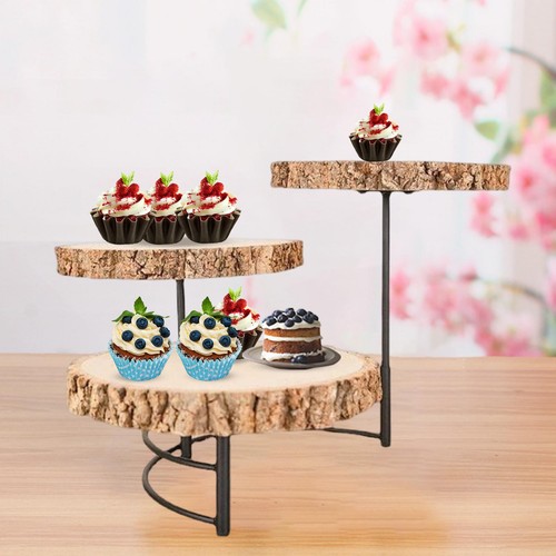 Wooden cake stand - cake, tier