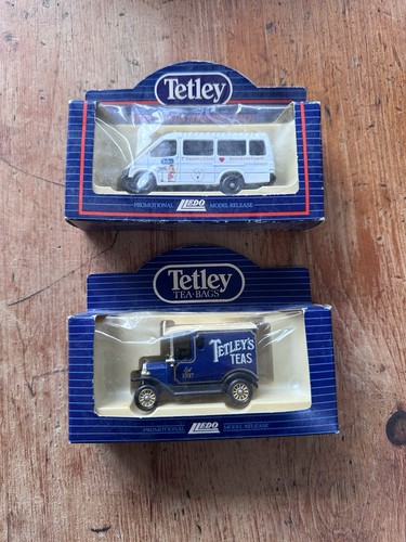 Vintage lledo tetley tea vans - vintage,