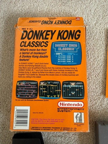 Donkey kong classics pal nes - donkey,