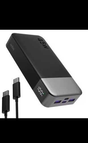 Nobis power bank 20000mah 45w - 20000mah,