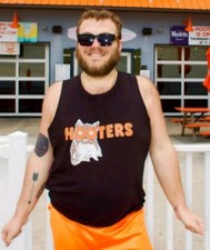 Adult Mens Hooters Bar Girl