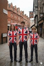 Union Jack T Shirt Unisex 100%