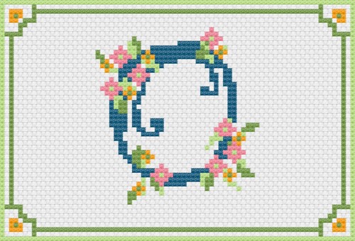 Cross stitch sampler kit - stitch,