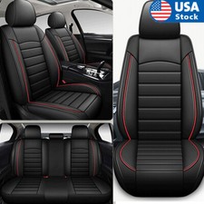 Black+Red Luxury PU Leather