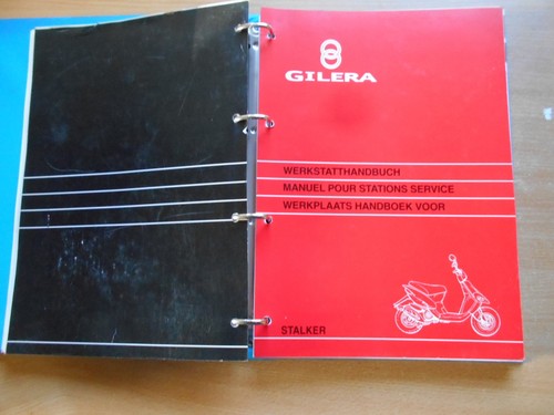 Workshop manual gilera stalker - workshop,
