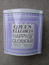 REDUCED EMMA BRIDGEWATER TIN COMMEMORATING 60 YEARS OF QUEEN ELIZABETH'S REIGN