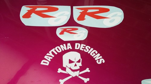 Set red white top fairing - r6,
