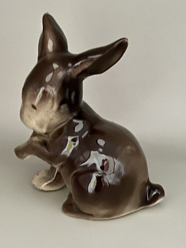 Vintage ceramic brown glazed - vintage,