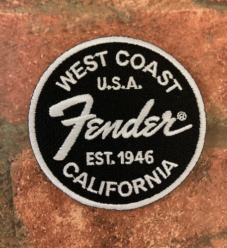 Fender embroidered fabric - embroidered,