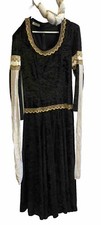 Medieval Gown & Headdress  Size 12/14 