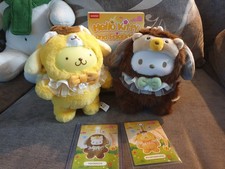 Miniso Hello Kitty And Friends Animal Vinyl Figure Plush Pochacco Pompompurin