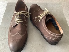Clarks collection shoes 10G brown Delsin wing brogue