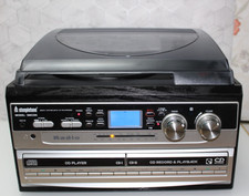 Steepletone SMC595 Turntable Radio Tape CD Encoder & Aux-in 2.0 Channel HiFi
