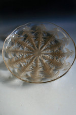 RENE LALIQUE PISSENLIT GLASS PLATE / BOWL  - CIRCA 1921