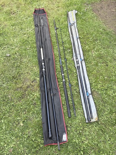 Beach and pier fishing - pier, rods