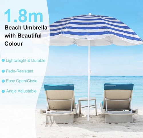 Garden beach patio - x, 1.8m