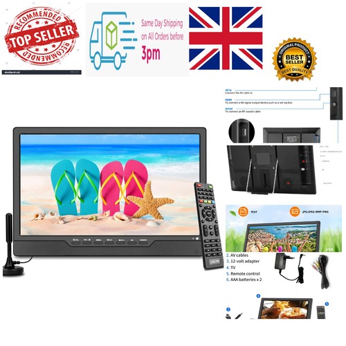 Inch portable digital tv - 14,