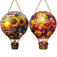  2D Hot  Air Balloon Solar