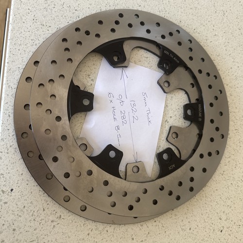 Front brake discs yamaha - front,