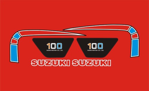 Suzuki ts100c decal - suzuki,