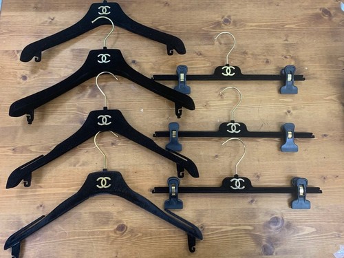 Chanel clothing hanger set - chanel, of