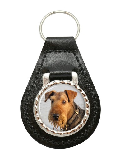 Lakeland terrier leather key - terrier,