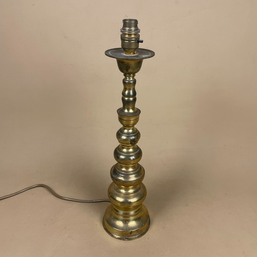 Oriental brass gold lamp - brass,