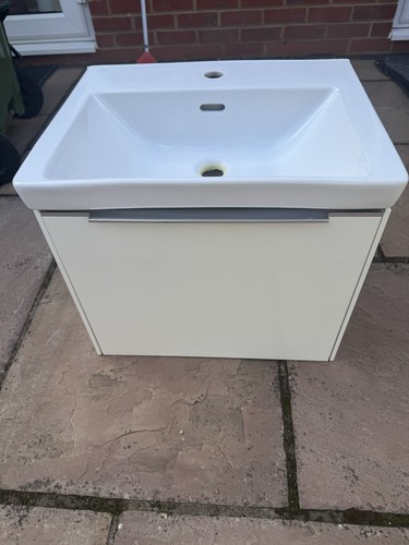 Vanity basin with draw - with,