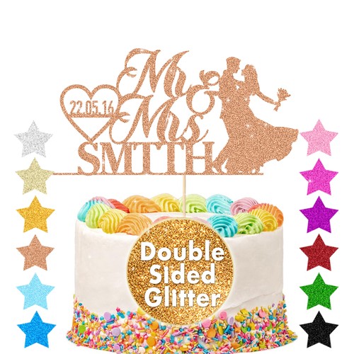 Personalised mrs wedding - mr, &