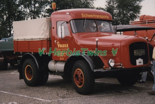 Original photo truck kaelble - original,