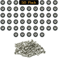 50 Small round Rubber Feet