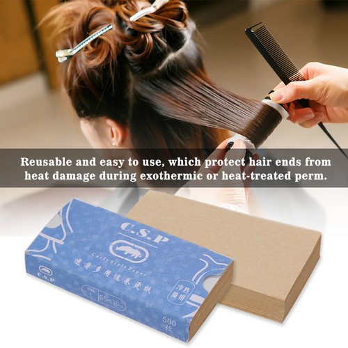 500pcs hair perm paper thermal - 500pcs,