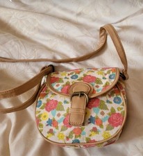 Small Floral Canvas Cross Body