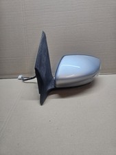 14-18 Nissan Pulsar N/s Passenger Door Mirror Wing Mirror Silver Powerfold Cam 