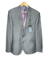 Men’s Taylor And Wright Jacket Blazer Suit Jacket Grey 40R Formal New With Tags