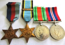 AIR CREW EUROPE STAR GROUP TO RAF AIRCRAFTMAN BOXED TICKERTAPE ETC PLEASE READ