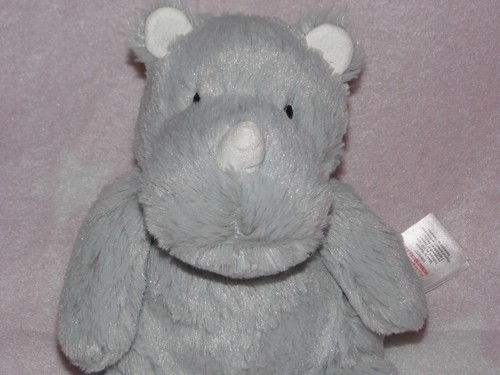 Tesco grey rhino soft toy - , f&f