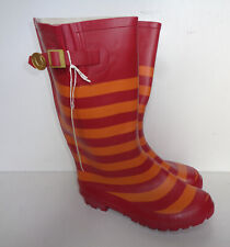 Ladies New Pink Wellies Womens Festival Waterpoof Wellington Boots UK Size 7