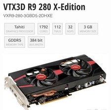 Apple Mac Pro 3.1-5.1 Graphic Card AMD-R9-280X-3GB /Mojave-Monterey & Cables