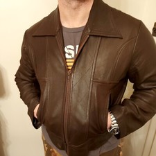 Vintage 70s Large Brown