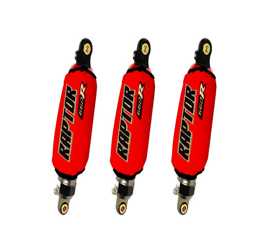 Black red shock - red, yamaha