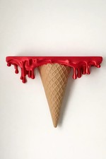Ice Cream Cone Drip Shelf |