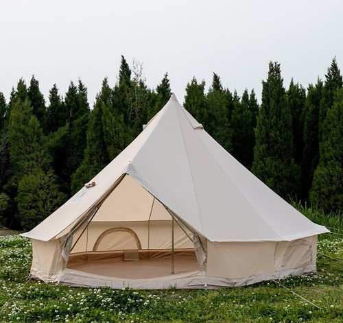 Bell tent with stove - tent,