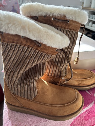 Chestnut knitted brand new - knitted,
