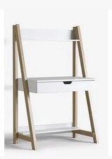 Next White Wooden Home Desk