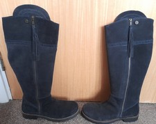 NEW CABOTSWOOD ELITE BURLEIGH NAVY BLUE SUEDE OUTDOOR EQUESTRIAN BOOTS SIZE 41