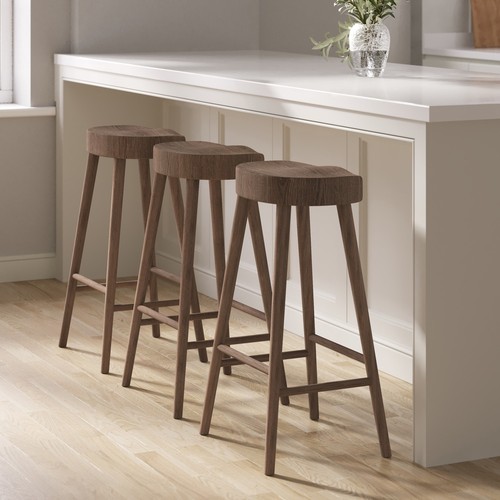 Set walnut solid - 3, oak