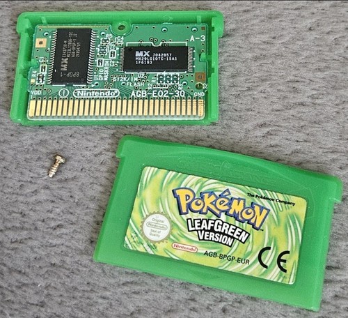 Pokémon leaf green version - green,
