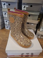 Girls Shoesme Brown Leopard